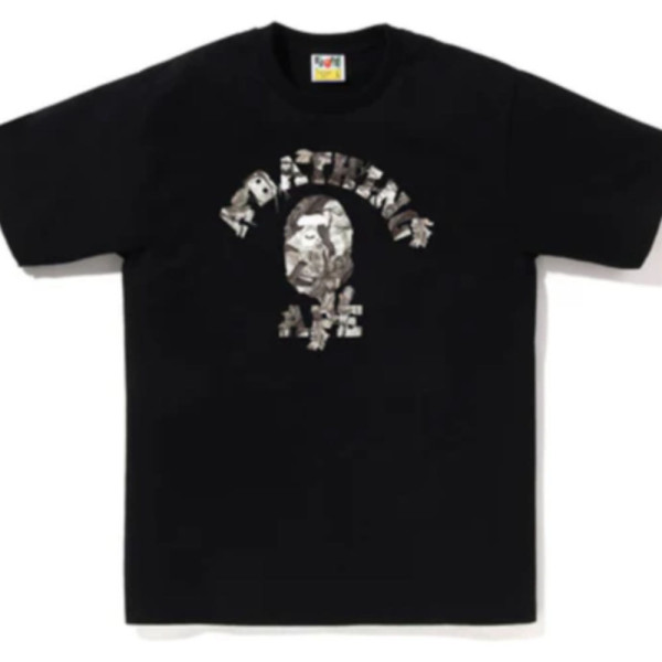 베이프 트리 엣지 카모 칼리지 티셔츠 4컬러 1L80110030