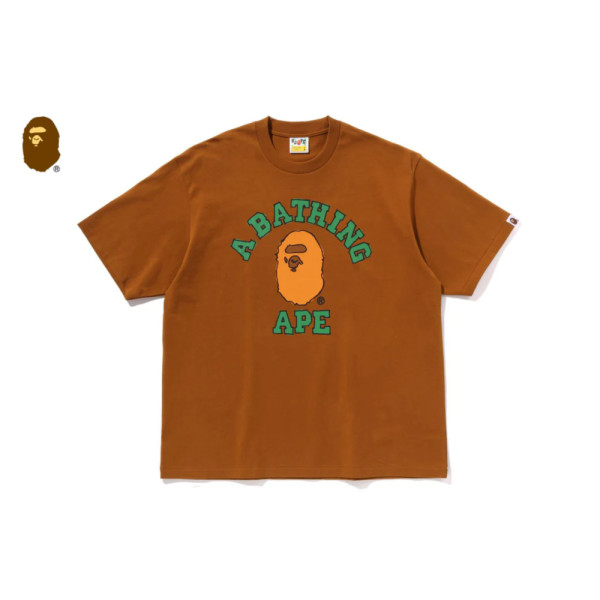 베이프 핸드 드로운 컬리지 릴렉스 핏 반팔티 3컬러 1L80110329