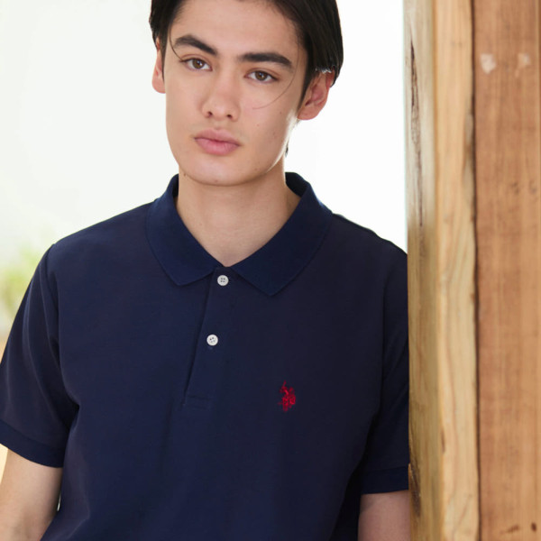 U.S. POLO ASSN. 유에스폴로에센 더블 호스맨 자수 카노코 폴로 셔츠 8컬러 PLM52119