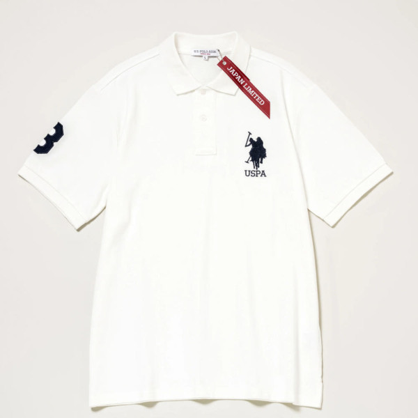 U.S. POLO ASSN. 유에스폴로에센 더블 호스맨 자수 카노코 넘버 폴로 셔츠 2컬러 PLM52107DQ