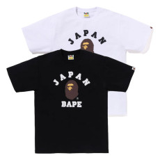 베이프 재팬 컬리지 시티 반팔티 2컬러 1L22110021