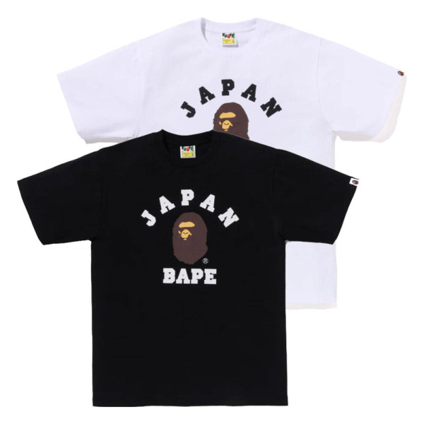 베이프 재팬 컬리지 시티 반팔티 2컬러 1L22110021