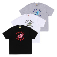 베이프 ABC 카모 하트 에이프 릴렉스핏 티셔츠 3컬러 1L30110328