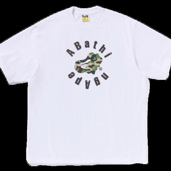 베이프 ABC 카모 하트 에이프 릴렉스핏 티셔츠 3컬러 1L30110328