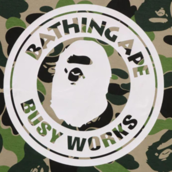 베이프 ABC 카모 비지 워크 티셔츠 3컬러 1L30109012