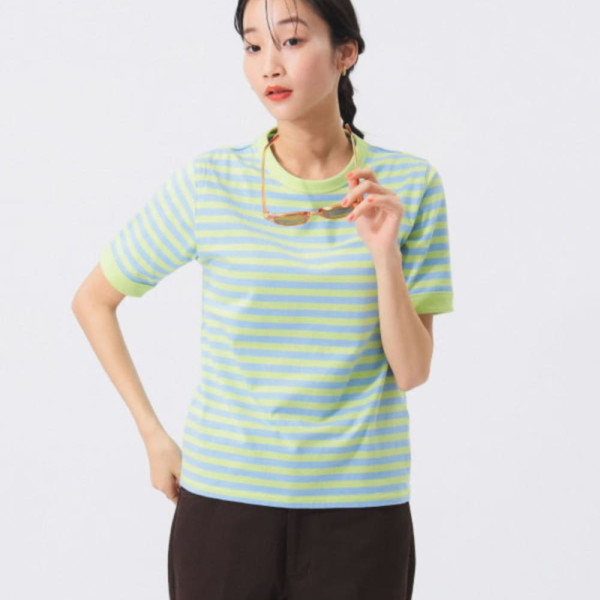 빔즈 보더 바인더 반소매 티셔츠 4컬러 13-04-0293-156