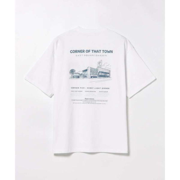 빔즈 빌딩 그래픽 코튼 티셔츠 2컬러 42-08-0077-639