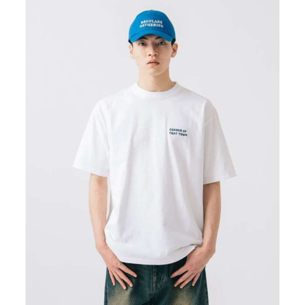 빔즈 빌딩 그래픽 코튼 티셔츠 2컬러 42-08-0077-639