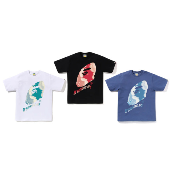 베이프 타이 다이 트위스트 바이 베이씽 에이프 반팔티 3컬러 1L30110043