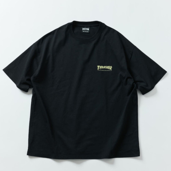 프릭스스토어 별주 THRASHER 빅 실루엣 LEOPARD 백 프린트 티셔츠 2컬러 1226327600226