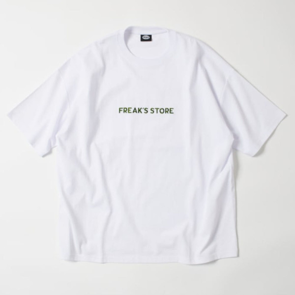 프릭스스토어 릴렉스핏 자수 로고 크루넥 티셔츠 3컬러 1226248902965