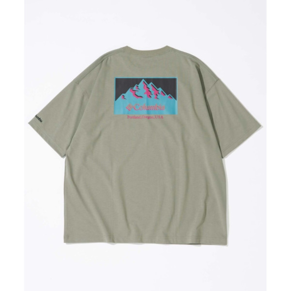 프릭스스토어 컬럼비아 별주 임페리얼 백프린트 크루넥 반팔티 10컬러 1227129900075