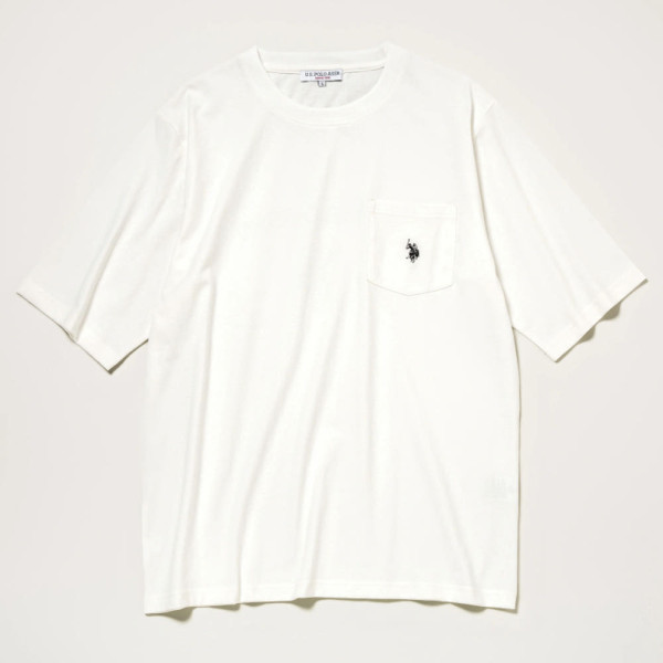 U.S. POLO ASSN. 유에스폴로에센 더블홀스맨 자수 반팔티 4컬러 PLM52257