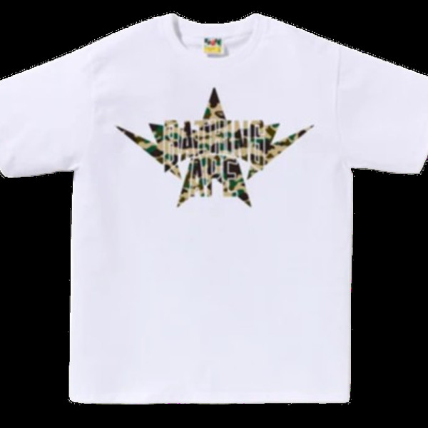 베이프 1ST 카모 트윈 STA NYC 티셔츠 6컬러 1L30110013