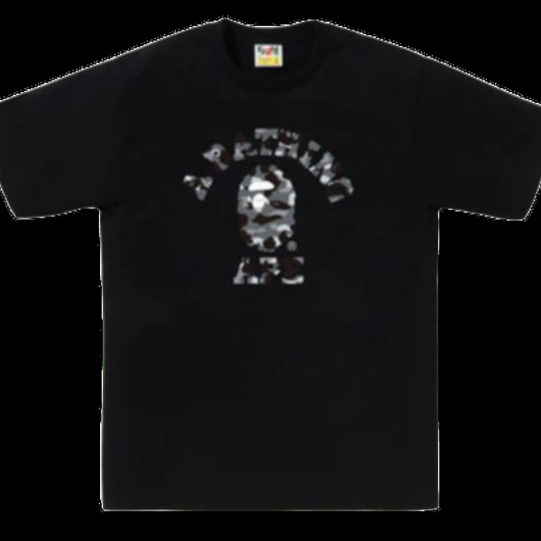 베이프 1ST 카모 칼리지 티셔츠 6컬러 1L30110012