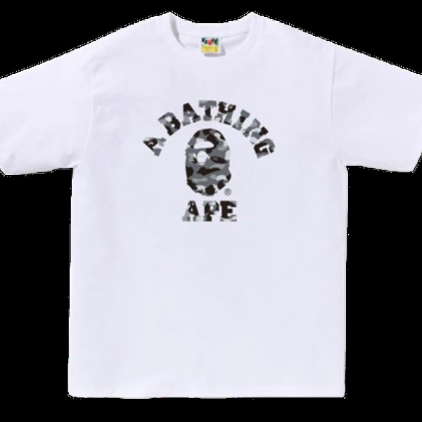 베이프 1ST 카모 칼리지 티셔츠 6컬러 1L30110012