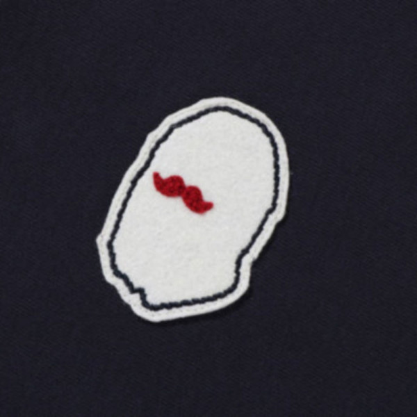 베이프 하프 지퍼 풀오버 스웨트 셔츠1 2컬러 7L30113303