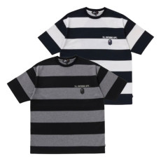 베이프 스트라이프 프린트 티셔츠4 2컬러 7L30109305