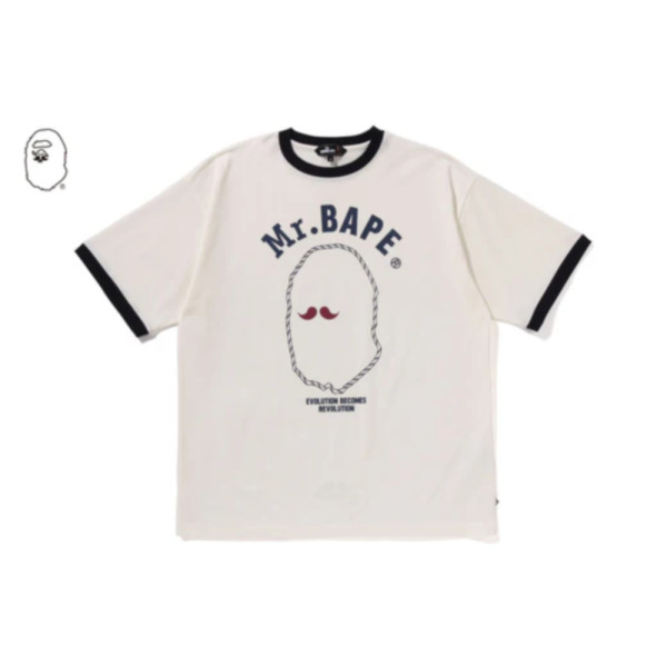 베이프 프린트 티셔츠 3 2컬러 7L30109307