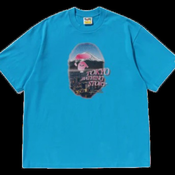 베이프 시티스케이프 에이프 헤드 릴렉스핏 티셔츠 3컬러 1L30110336