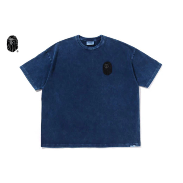 베이프 블랙 베이프 뱃지 로고 반팔티 1 라이트틴디 1L30109330