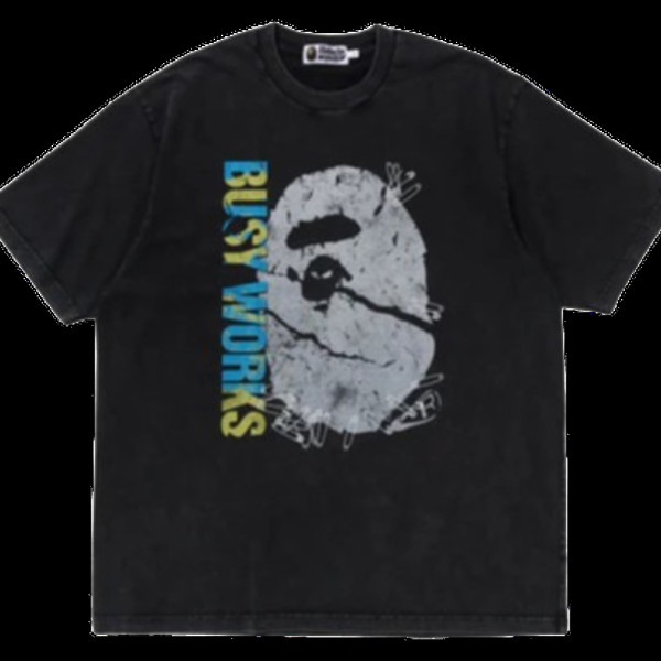 베이프 가먼트 다이 릴렉스 핏 티셔츠 3컬러 1L30109350