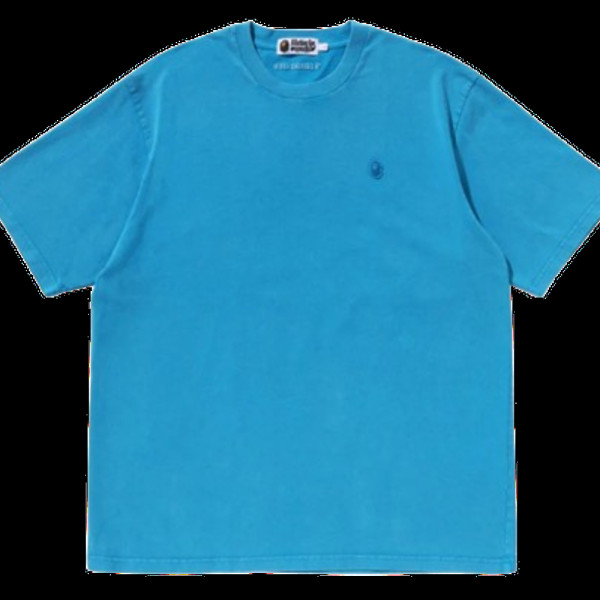 베이프 가먼트 다이 원 포인트 릴렉스 핏 티셔츠 3컬러 1L30109302