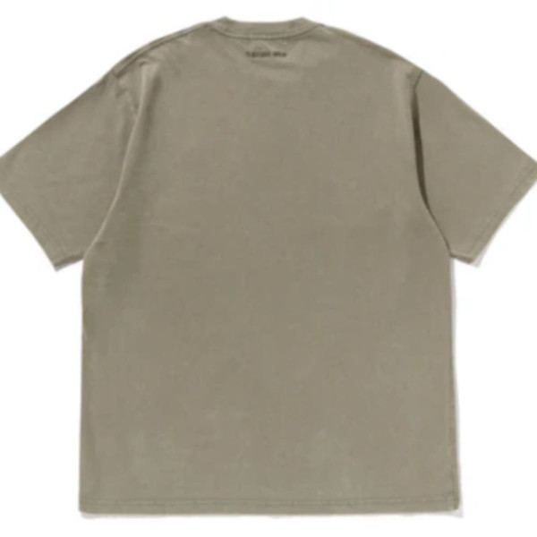 베이프 가먼트 다이 원 포인트 릴렉스 핏 티셔츠 3컬러 1L30109302