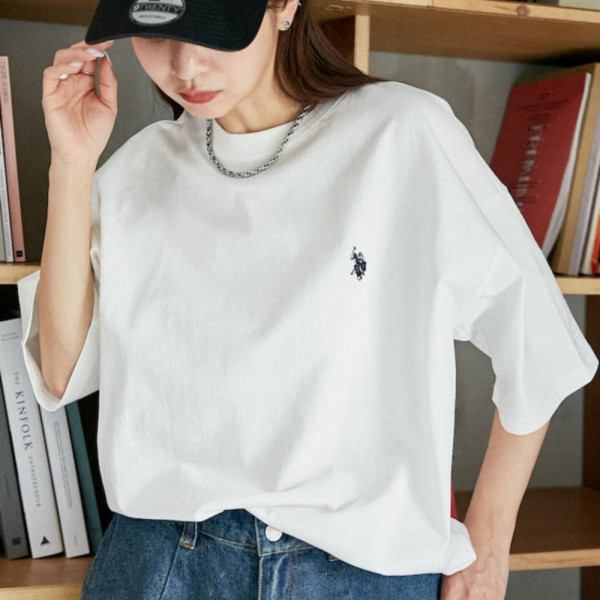 퍼블럭스 U.S. POLO ASSN. 유에스폴로에센 별주 와펜 로고 자수 티셔츠 5컬러 3127291600010