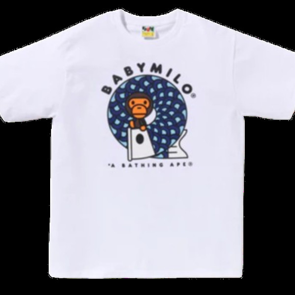 베이프 코이노보리 온 베이비 마일로 티셔츠 2컬러 2L22110008