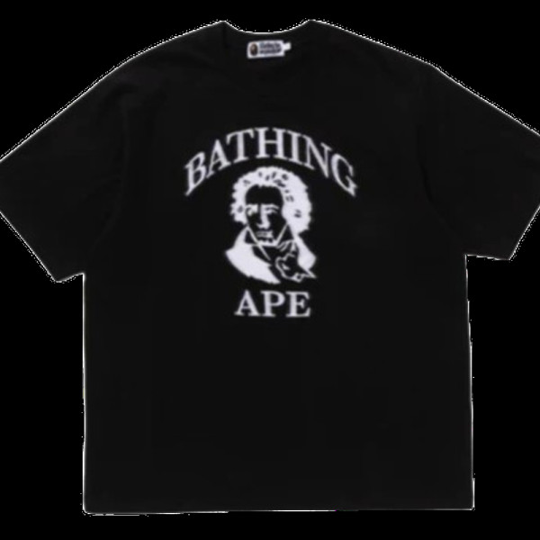 베이프 베토벤 그래픽 릴렉스 핏 티셔츠 3컬러 1L30109340