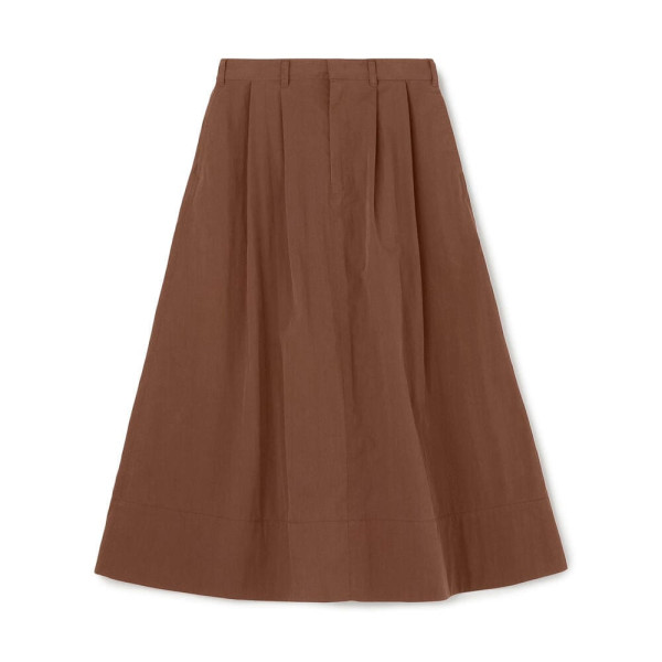 단톤 여성 C/N 트윌 투턱 스커트 치마 4컬러 DT-F0073 CNO DNB252L202-0001