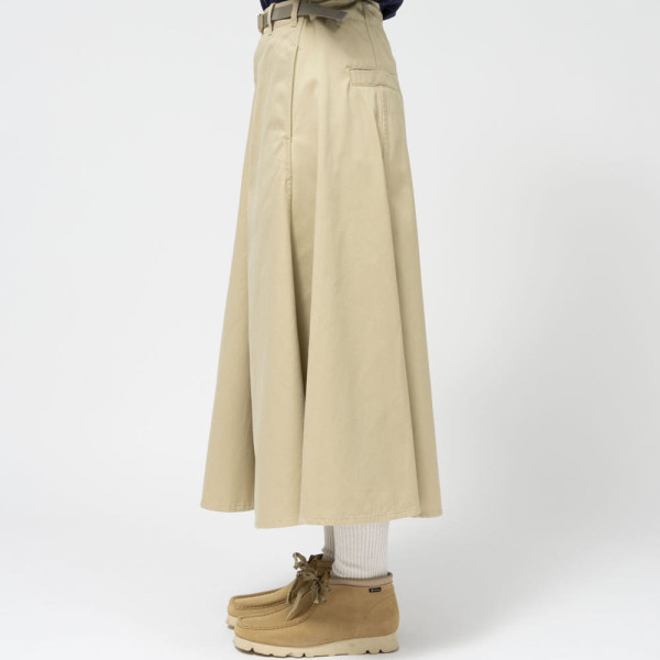 노스페이스 퍼플라벨 치노 플레어 필드 스커트 3컬러 N24FE078