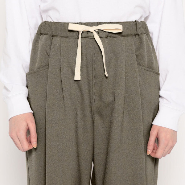 단톤 여성용 폴리에스터 플란넬 투턱 이지 팬츠 3컬러 DT-E0274 FLP DNB252L201-0010