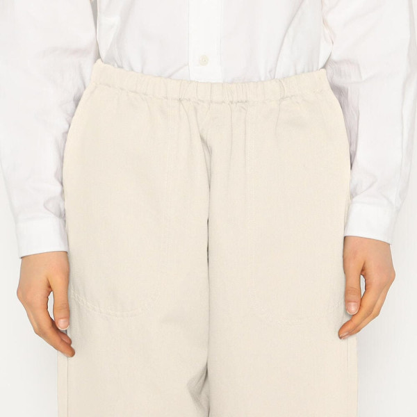 단톤 여성 코튼 린넨 트윌 이지 팬츠 에크류 JD-2540 KWL DNB251L201-0005