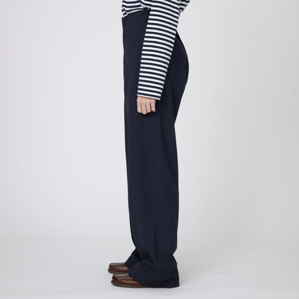 나나미카 여성 울 코튼 크레페 팬츠 2컬러 S25SC059