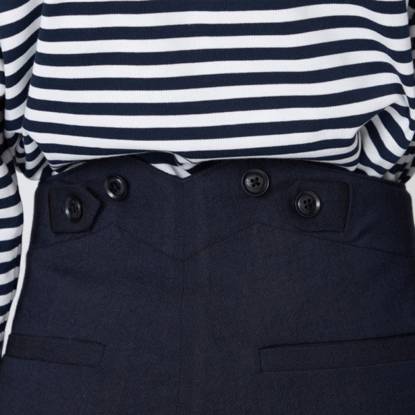 나나미카 여성 울 코튼 크레페 팬츠 2컬러 S25SC059