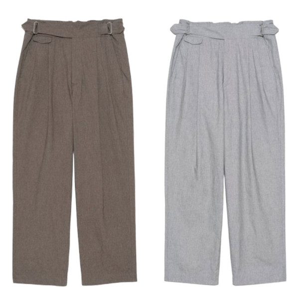 나나미카 여성 코튼 버프 클로스 구르카 팬츠 2컬러 S25SC062