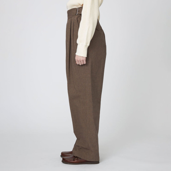 나나미카 여성 코튼 버프 클로스 구르카 팬츠 2컬러 S25SC062