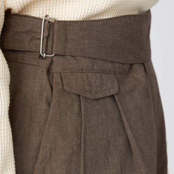 나나미카 여성 코튼 버프 클로스 구르카 팬츠 2컬러 S25SC062