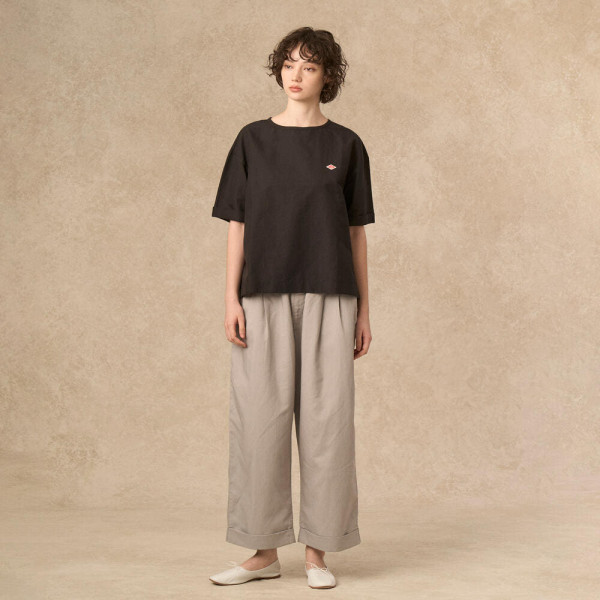 단톤 여성 린넨 블렌드 이지 크롭 팬츠 4컬러 DT-E0254 LRP DNB251L201-0013