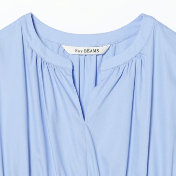 레이 빔즈 랜턴 슬리브 개더 원피스 3컬러 61-26-1240-111