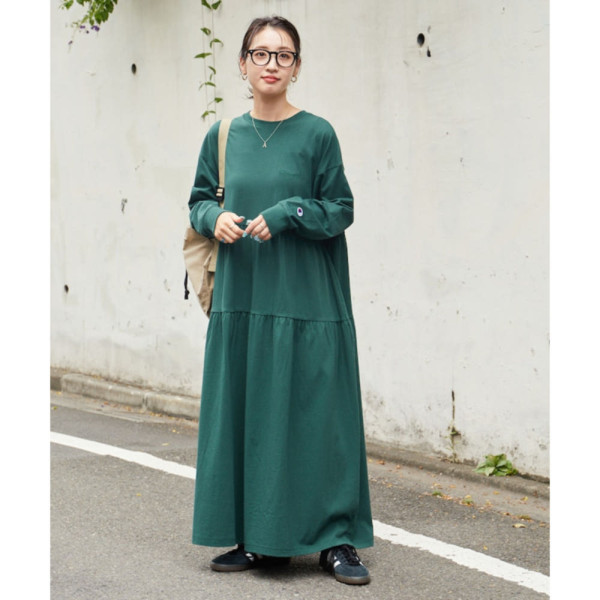 프릭스스토어 Champion 별주 롱 슬리브 원피스 6컬러 1316181200023