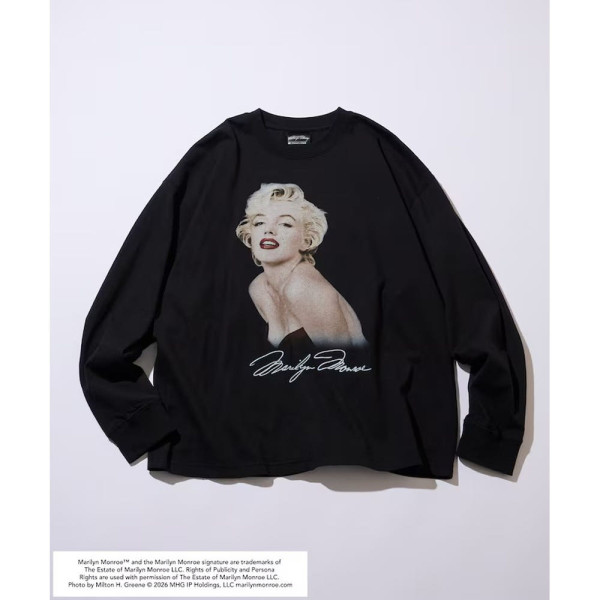 프릭스스토어 별주 마릴린 먼로 L/S 컷소 Red Sitting 긴팔 티셔츠 2컬러 1021248901233