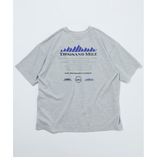 프릭스스토어 사우전드마일 별주 백프린트 히스토리 로고 반팔 티셔츠 4컬러 1226132800033