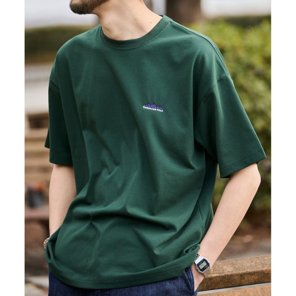 프릭스스토어 사우전드마일 별주 원포인트 자수 크루넥 반팔 티셔츠 4컬러 1226132800031