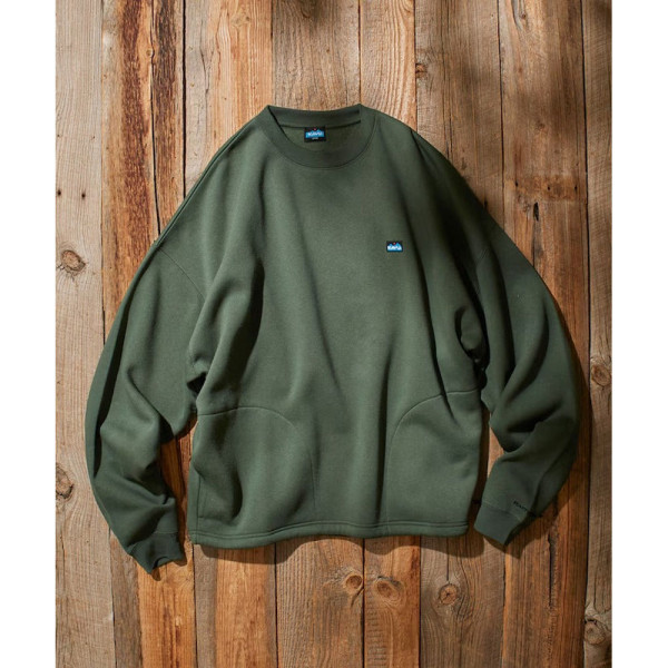 프릭스스토어 카부 별주 릴랙스핏 원포인트 자수 크루넥 스웨트 헴 코드 5컬러 1221105100075