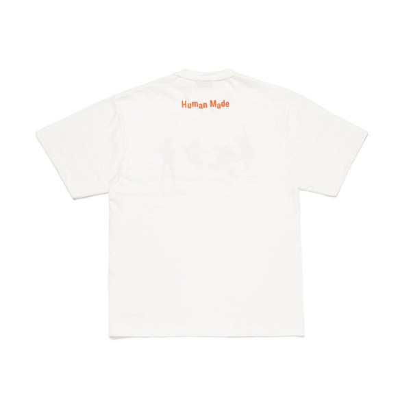 휴먼메이드 비틀즈 반팔 티셔츠 화이트 HM31TE003