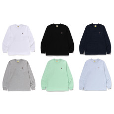 베이프 원포인트 LS 긴팔 티셔츠 6컬러 1M30111012