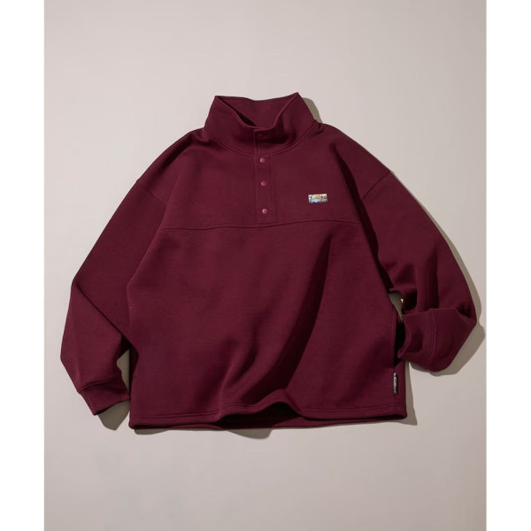 프릭스스토어 빅실루엣 스핀들 박스 원포인트 로고 스냅 버튼 스웨트 8컬러 1023248903157